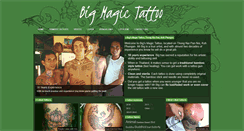 Desktop Screenshot of bigmagictattoo.com